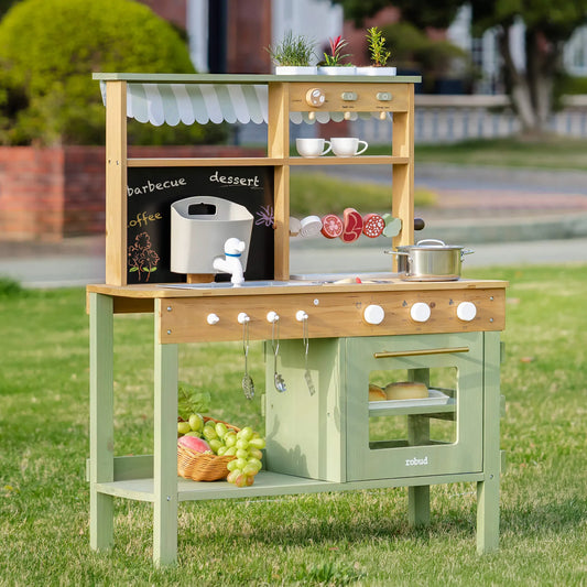 ROBUD Outdoor Mud Play Kitchen - Green