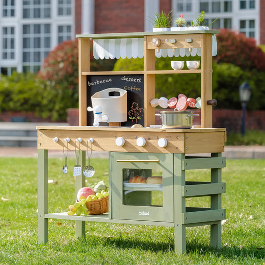 ROBUD Outdoor Mud Play Kitchen - Green