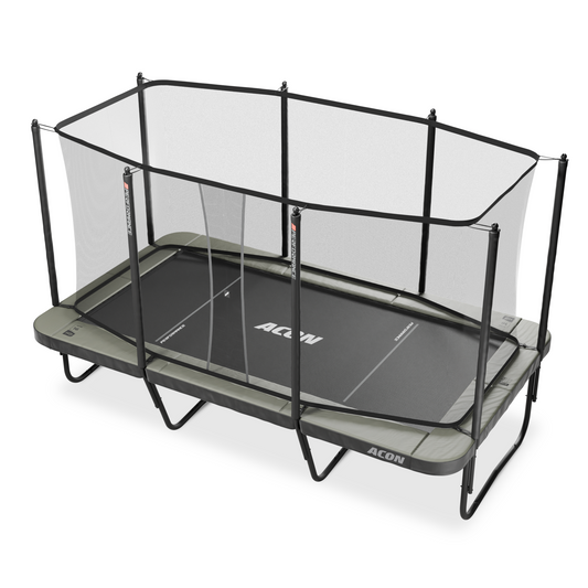 ACON 16HD Sport Rectangular Trampoline with Enclosure