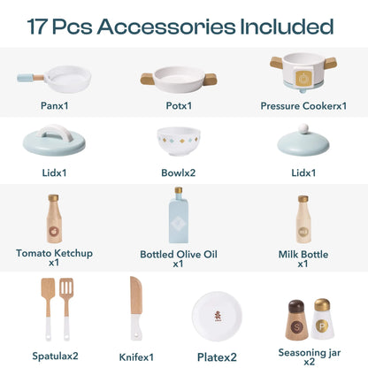 Robud wooden kitchen accessories.
