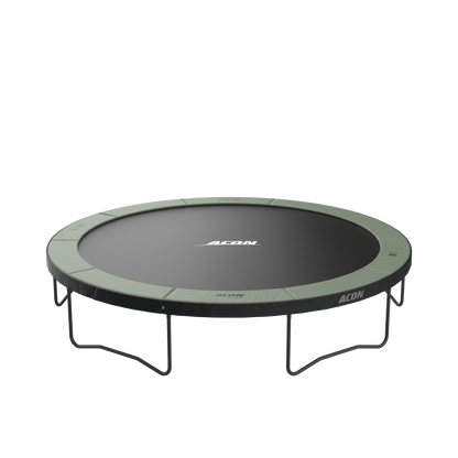 ACON 15ft Round Trampoline with Premium Enclosure