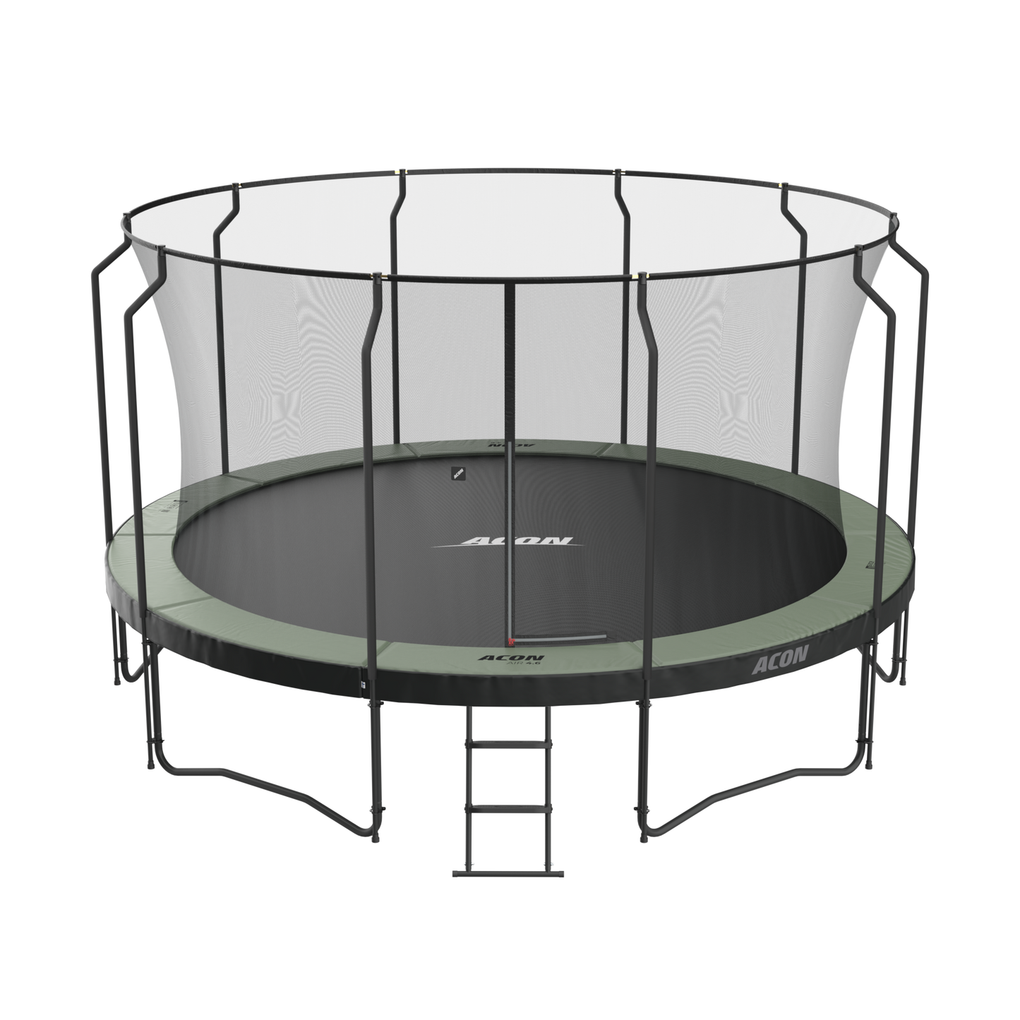 ACON 15ft Round Trampoline with Premium Enclosure
