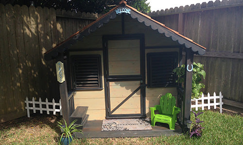 Canadian Playhouse Factory - DIY Little Alexandra Cottage 6ft x 4ft Standard Cedar Playhouse