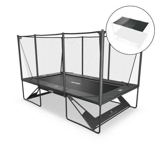 ACON X 17ft Rectangular Trampoline with Safety Enclosure