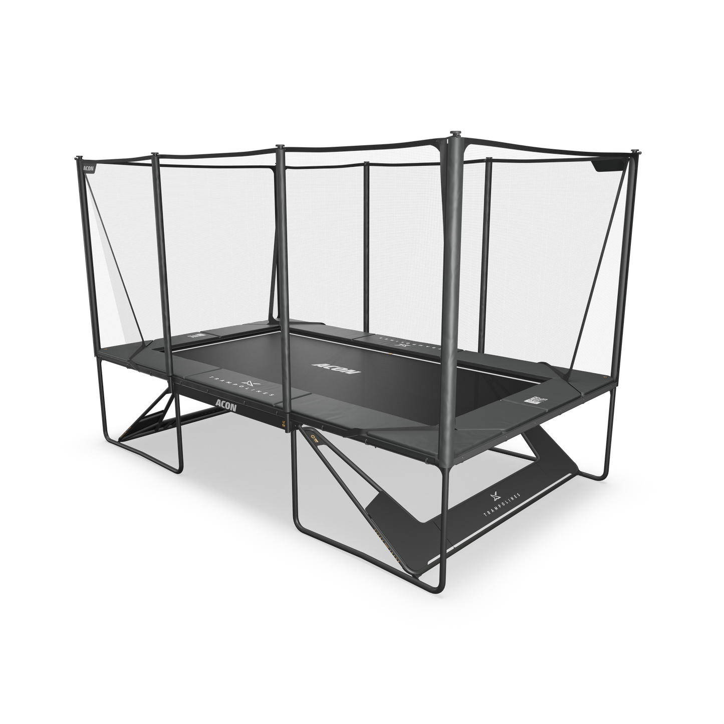 ACON X 17ft Rectangular Trampoline with Safety Enclosure