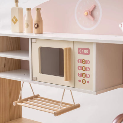 Wooden kitchen accessories - microwave